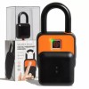 SHARPER IMAGE BRAND NEW SHARPER IMAGE DIGITAL RECHARGABLE FINGERPRINT PADLOCK