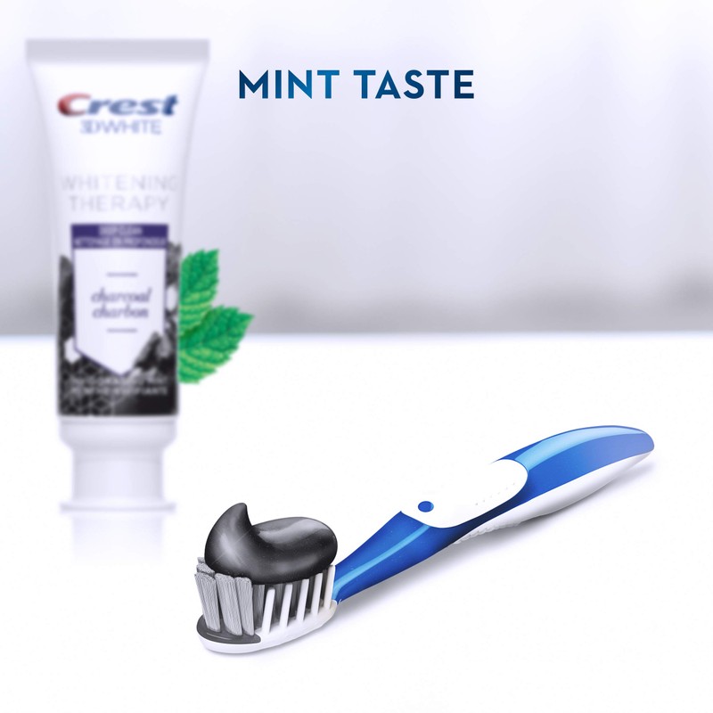 Crest 3D White Charcoal Toothpaste, Whitening Therapy Deep Clean 110mL