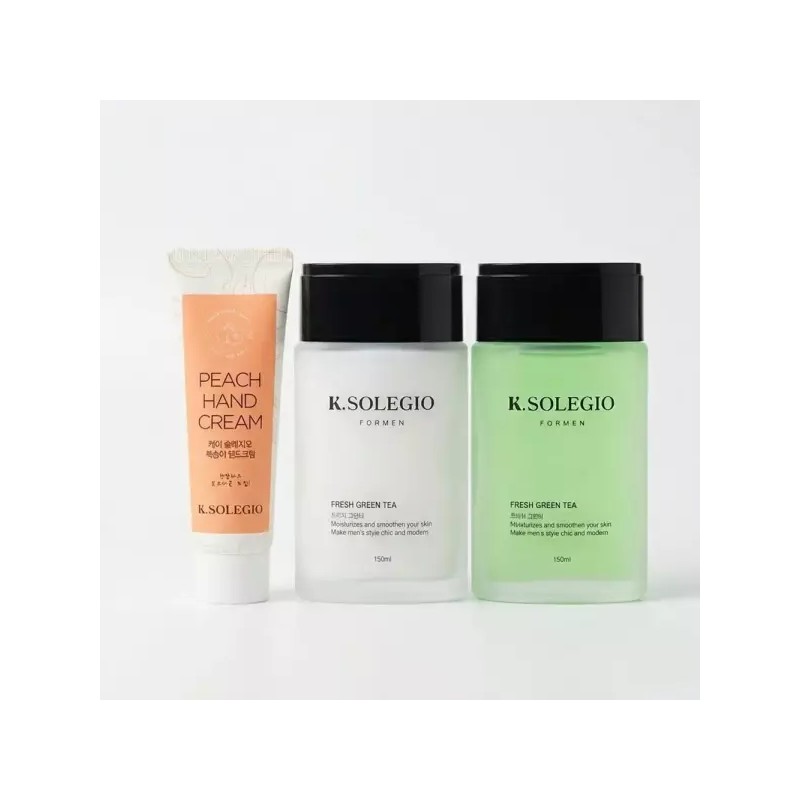 Kolejio K솔레지오 남자 스킨 케어세트 K Solregio Men's Skin Care