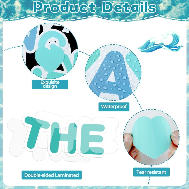 Summer Ocean Reading Bulletin Board Decorations Ocean Waves Theme Bulletin