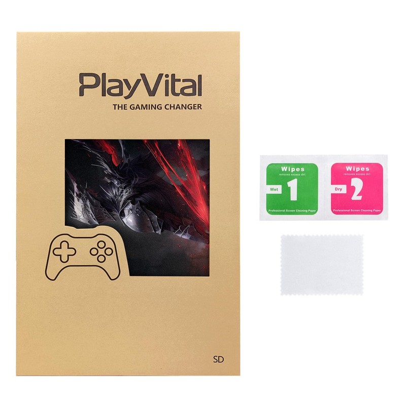 PlayVital Full Set Protective Skin Decal for Steam Deck LCD,