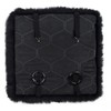 OKAYDA Natural Sheepskin Car Seat Cover Fluffy Square seat Cushion