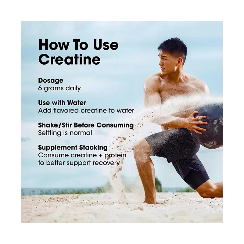 Optimum Nutrition, Micronized Creatine, Blueberry Lemonade, 1.78 lbs. FREE SHIP