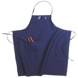Custom Leathercraft Unisex Adult Bib,waist Bs60 3 Pocket Canvas Work Apron, Blue, Medium