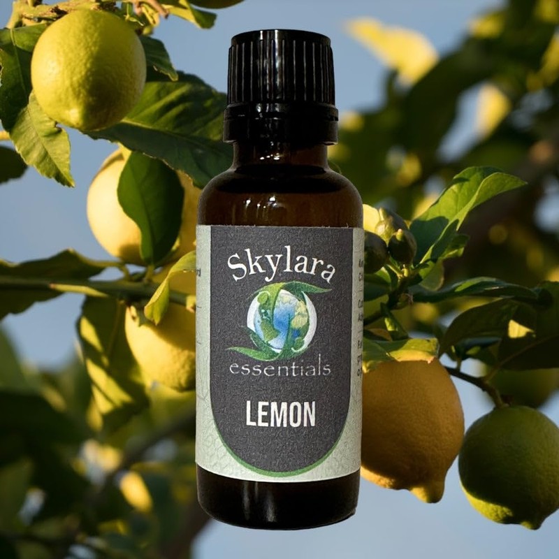 Skylara Essentials Skylara Essentials Organic Lemon Essential Oil for Calming