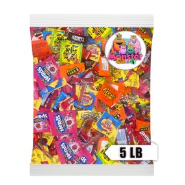 Chocolate and Candy Party Favor Candy Mix - 5 lb Pinata Stuffers Candy Bulk - Goodie Bag Stuffers for Kids Party Favors - Chocolate Candy Variety Pack Bulk - Bulk Candy Individually Wrapped Candies