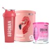 Kit Proteína 510g Creatina Con Electrolitos Shaker 600ml