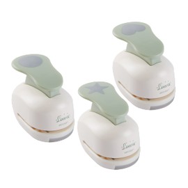 Loveria Motif Punch Set Heart, Circle, Star – Motif Size: 2.5 cm | Sturdy Punch for Paper for Crafts | Punches Paper up to 250 GSM, Ideal for Scarpbooking, DIY, Invitations