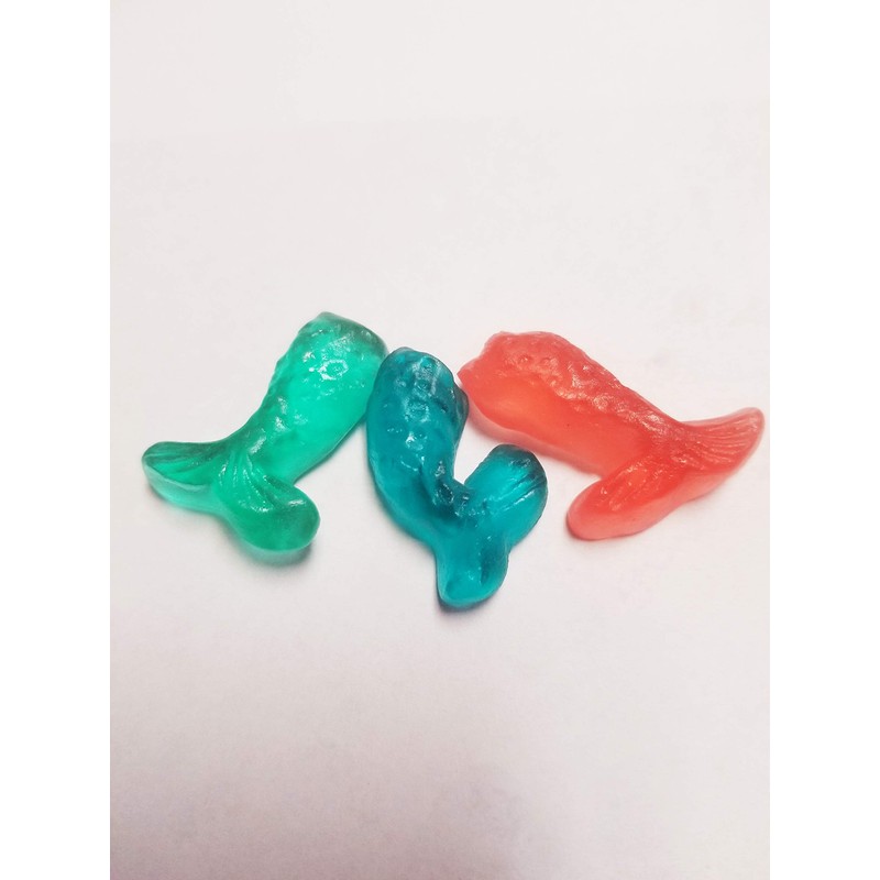 Gummy Assorted Rainbow Mermaid Tails, 2 Pound