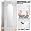 FINEWF 47x14 Mirror Full Body Length Door Hanging/Rope Hang/Wall Mounted