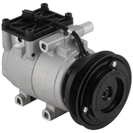 ECCPP A/C Compressor with Clutch 1997-2001 Fit for Hyundai Tiburon Elantra 2.0L 1998 Fit for Hyundai Elantra 1.8L AC Compressor