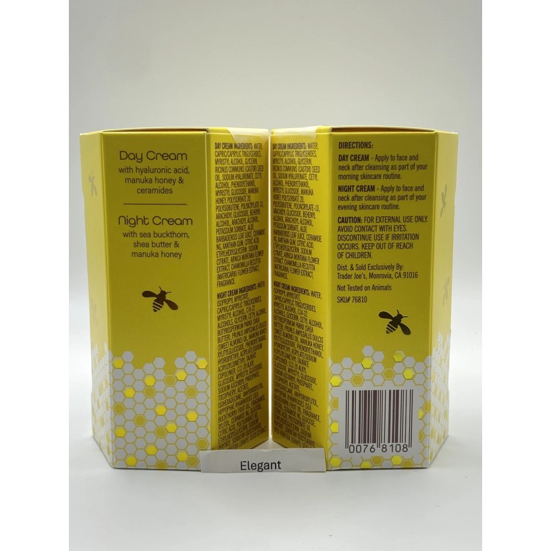 Trader Joe's 2X Trader Joe’s Honey Hydration Day Night Cream
