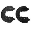 FengTeeh Pair Rear Disc Brake Splash Shield Backing Plate Set