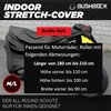BUSHBOCK® Premium Cover Indoor Motorcycle Tarpaulin Dust Protection Elastic Breathable