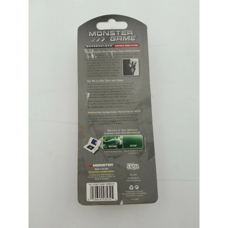 Monster Screen Clean Kit for Portable Gaming Systems