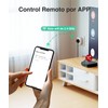 GHome Smart Intelligente WLAN-Steckdose mit USB, 16 A, Alexa Steckdose