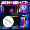 ARGB Power Extension Cable Single Head 24 Pin ARGB Motherboard