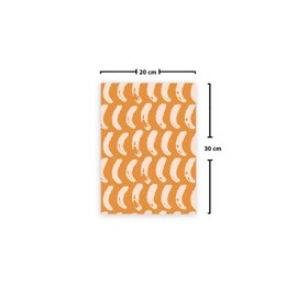 Le Jardin du Lin Bedruckte Baumwoll Taschen mit Kordelzug, Einkaufstasche, Beutel, Stoffsack, Stofftasche, Gemüsesack, Wiederverwendbare, Umweltfreundlich, Mehrzweck, Faltbar, Größe: 20x30 Cm