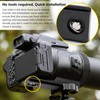 Quick Release Plate for Nikon P1000/1100 for Improved Stability Nikon