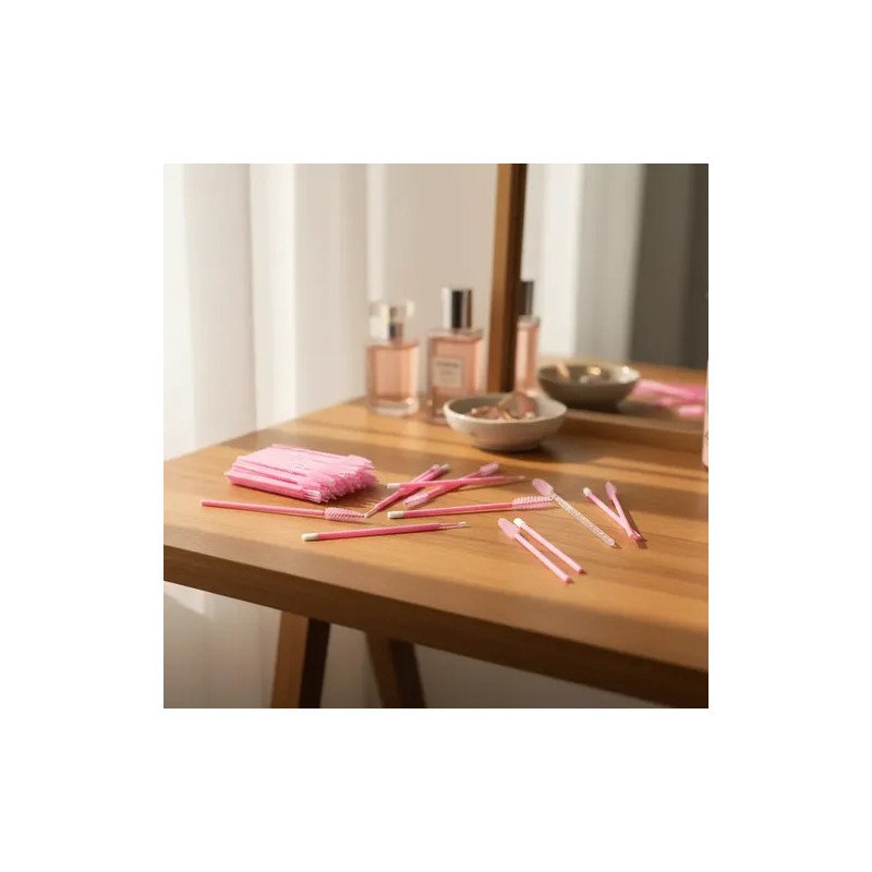 100 Microbrush+50 Cepillos+50 Lip Brush Para Pestañas