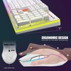RedThunder K10 Wireless Gaming Keyboard and Mouse Combo, LED Backlit