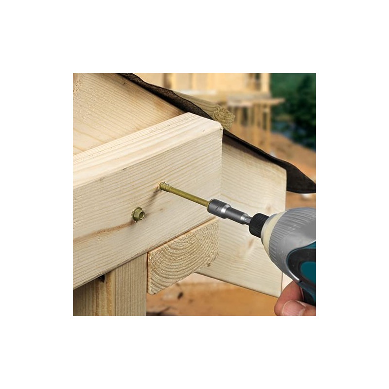 TIMCO Timber Screws – Hex Head – Exterior Green –