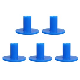 PATIKIL 1.38" Rubber Golf Tees, 5 Pack, Tall Practice Training Driving Range Tees with Stable Ball Holder, Outdoor Indoor Hitting Cushion for Backyard, Blue