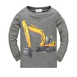 Little Hand Boys Pyjamas Long Sleeve Autumn Winter Children's Sleepwear Rocket Hook Machine Fire Engine Pyjamas 1-7 Years, hook machine