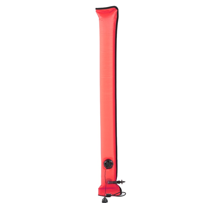 Diving Surface Marker Buoy Diver Inflatable Safety Signal Tube with