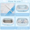 UptVin 30 PCS Large Cat Litter Tray Liners, Cat Litter