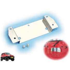 NTS GIKEN NTS Giken LED Type Number Transfer Kit for Jimny JB23 Jimny Number Move, Relocation, Dress Up JB23 (Stay Single (Stainless Steel))