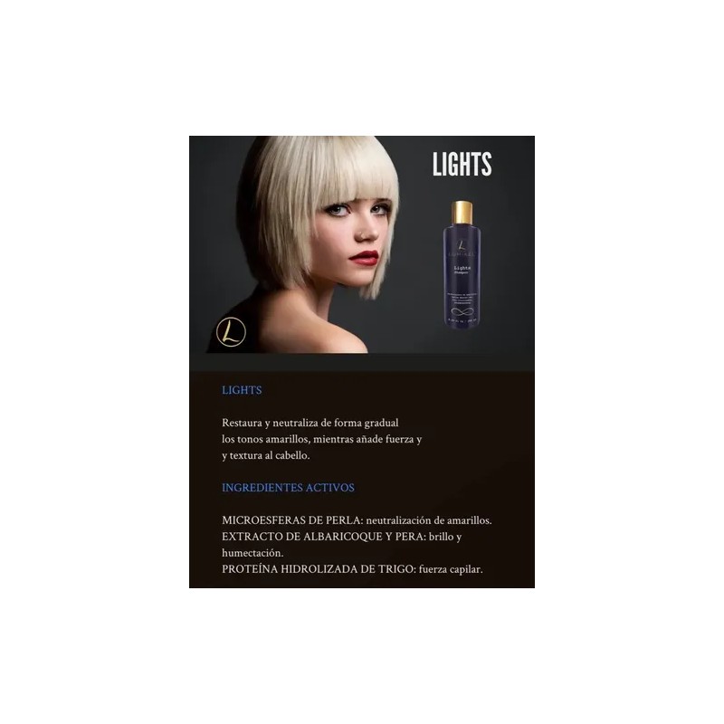 Shampoo Matizador Tonos Amarillos Lumikel
