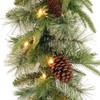 National Tree Company 9 ft Pre-Lit Colonial Fir, Artificial Christmas