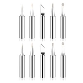 Tzylomirx Soldering Iron Tips, 900M Replacement Accessories for SKY TOPPOWER Soldering Station or other Soldering Stations Require Soldering Tips（10PCS）