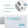 hd2dmi Adaptador Wii Conectar Hdmi 1080p Convertidor Audio Y Vídeo