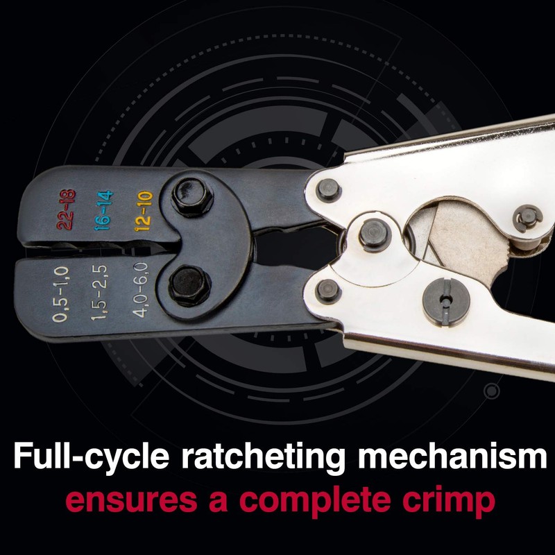 Master Appliance Professional Crimping Tool for Heat Shrink Wire Connectors