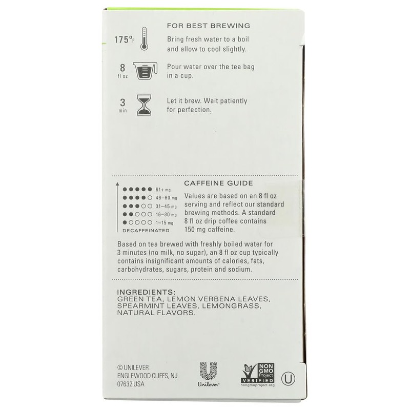 Tazo Zen Filterbag Tea ,20 Count (Pack of 4 )