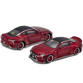 Era Car Lexus LB Works LC500 1/64 Liberty Walk Lexus LC500 Metallic Red
