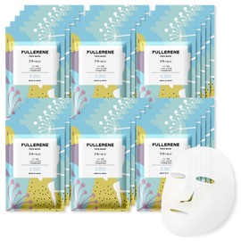 KisoCare Onsen Water Face Mask with Fullerene, 30-Piece Set, Large Capacity, Individually Wrapped, Domestically Produced, Additive-Free, Suitable for Men, Moisturizing, Beauty