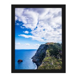 MENNTHUI 13x18 Black Picture Frame, Wall Mounting Horizontally or Vertically, Decoration for Photos, Paintings, Posters, Artwork