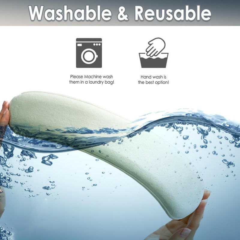 Thick and Elastic Toilet Seat Cover – Washable & Reusable