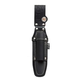 Premium Handmade Black Leather Ratchet Pointing GK – R