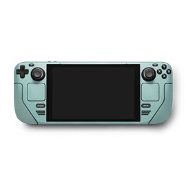 MightySkins Glossy Glitter Skin Compatible with Valve Steam Deck - Solid Seafoam | Protective, Durable High-Gloss Glitter Finish | Easy to Apply, Remove, and Change Styles | Made in The USA