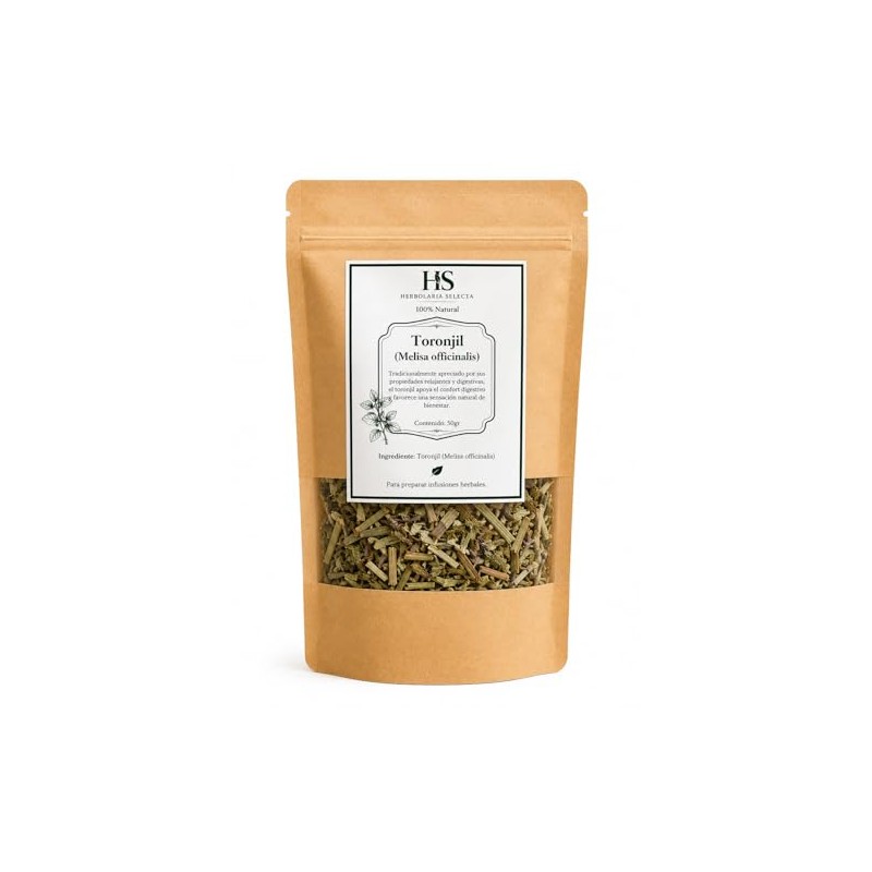 Herbolaria Selecta Toronjil (Melisa officinalis), Té Herbal para Infusión, Hojas