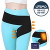 LifeMD Hip Brace + Hot Pack Included Pelvic Misalignment Compression Band Posture Correction Belt Black, 1 Piece / 라이프엠디 고관절 보호대 + 찜질팩 포함 틀어진 골반 압박 밴드 자세 교정 벨트 블랙, 1개