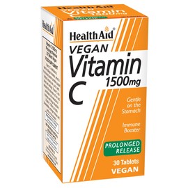 HealthAid HealthAid Vitamin C 1500mg - Prolong Release - 30 Vegan Tablets