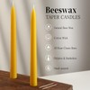 16 Packs Beeswax Taper Candles 9 Inch, All Natural Beeswax