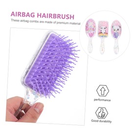 Mikinona 3pcs Set Panda Hair Comb Cartoon Hair Brush Comb for Boys and Girls Gentle Scalp Care for Salon Home or Office