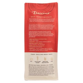 Teeccino Turkey Tail Astragalus Coffee Alternative - Toasted Maple - Adaptogenic Herbal Mushroom Coffee, Medium Roast, Caffeine Free, Prebiotic, Acid Free, All-Purpose Grind - 10 Oz