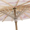 Chinese Oiled Paper Umbrella Handmade Paper Umbrella with Wood Handle